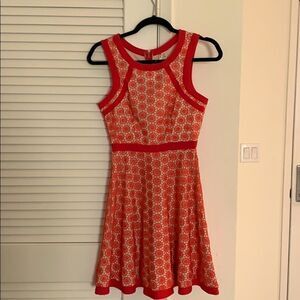 Love point Coral Lace Mini Dress size S NWT perfect for summer beach vacation